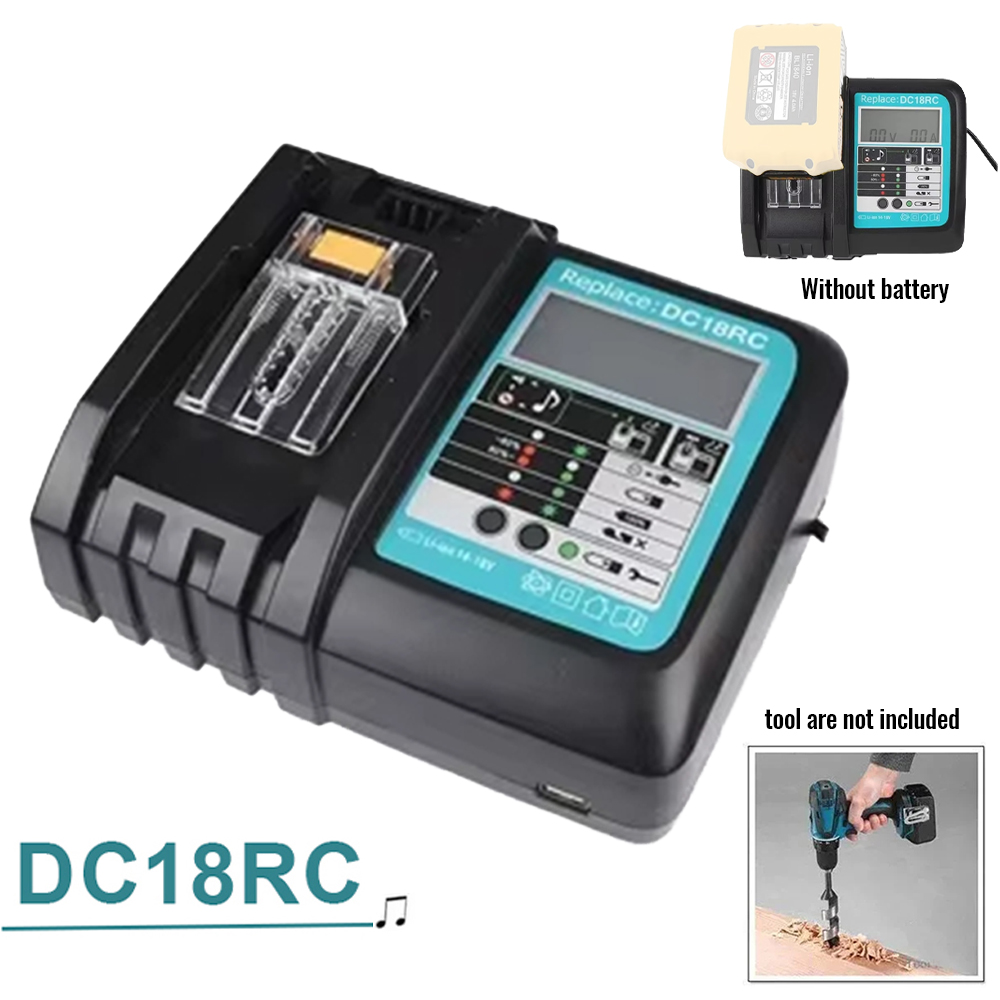 DC18RC Li-ion Battery 3A Charg - Makita Drill Hp1640 recension och pris