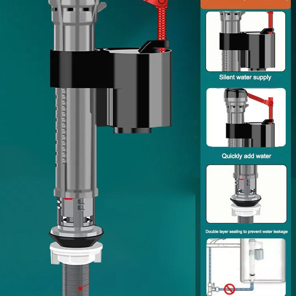 Adjustable Toilet Cistern Fill - Toilet Fill Valve recension och pris