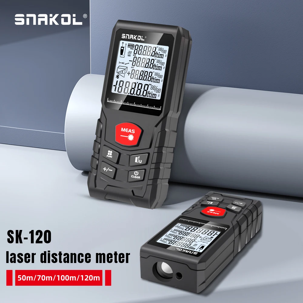 SNAKOL SK-120 Digital Laser Di - Stanley Tape 25Ft recension och pris