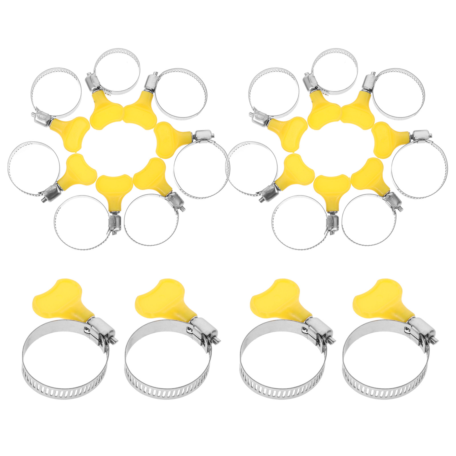 20Pcs Stainless Steel Hose Cli - Plastic Pipe Clip recension och pris